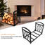 Cashton 22'' W Metal Log Rack