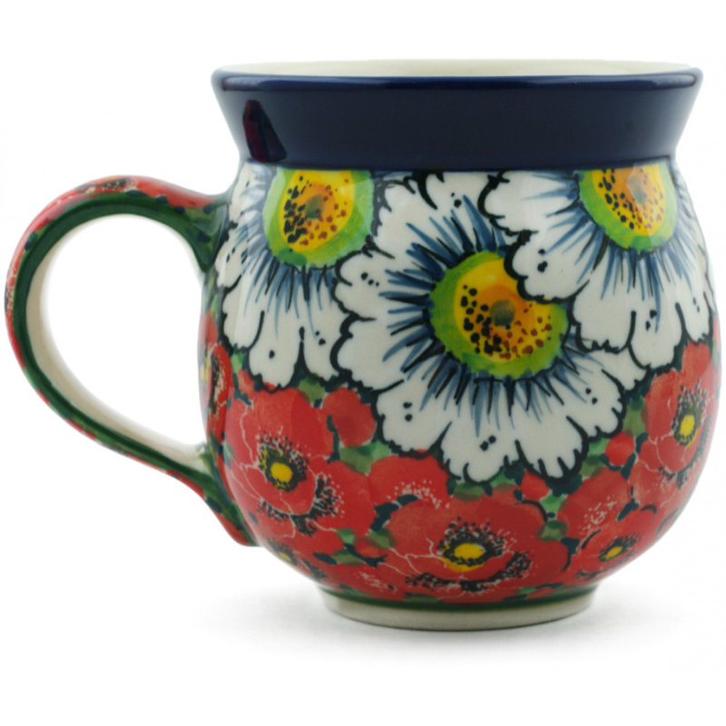 Grande tasse à bulles en grès 12 oz