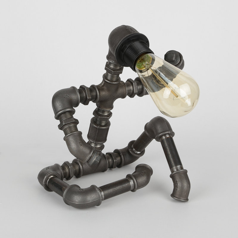 Lampe de table noire 11,81 po Mccaleb