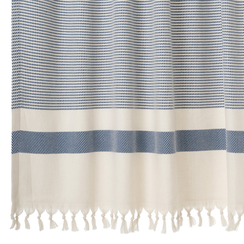 Rideau de douche Pixel, Denim Blue - 72" x 84"