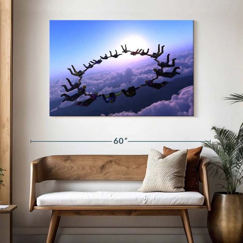 Sireci Extreme Skydiving, 32" H x 48" W
