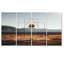 Crites - Paysage abstrait, art mural sur toile, 4 pièces-106426063