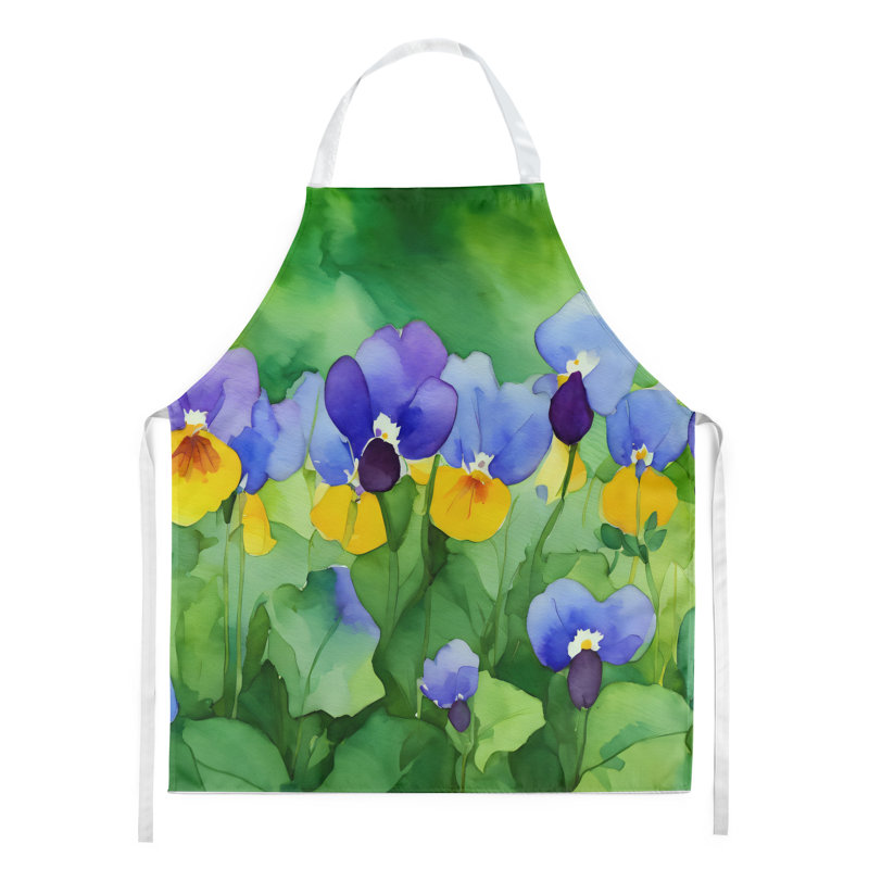 Iris du Tennessee en tablier aquarelle, Mauve mauve, violet
