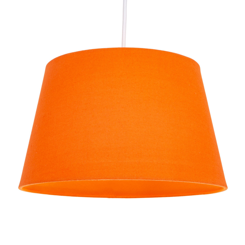Traditional Linen Fabric Drum Shade for Pendant & Lampshade