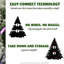 Homestead 6.5' H Lighted Artificial Pine Christmas Tree