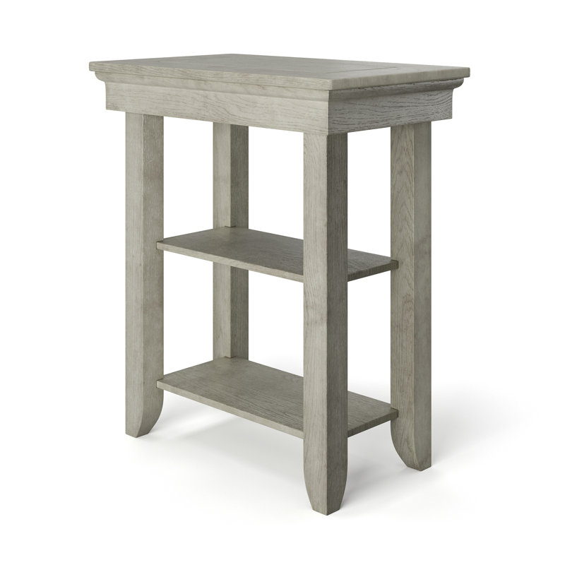 Table de bout haute 27 po, Gris, Gris
