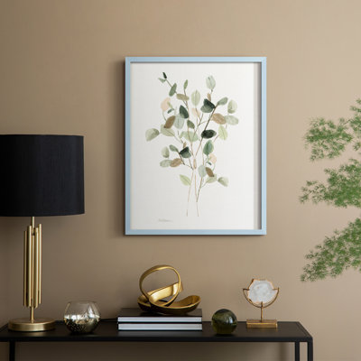 Leafy Botanical I Framed Print - Solid Wood