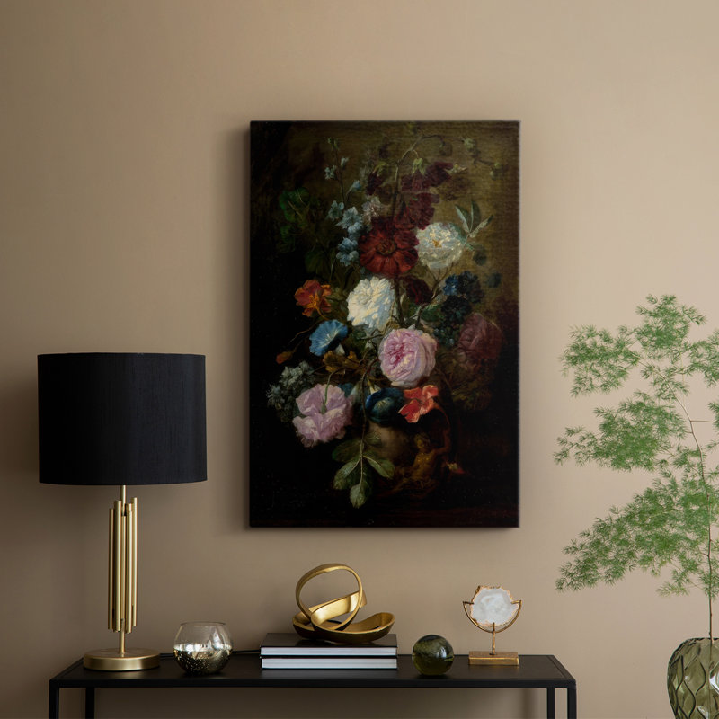 Demure Dutch Floral II - galerie sur mesure, H 12 po x l 8 po