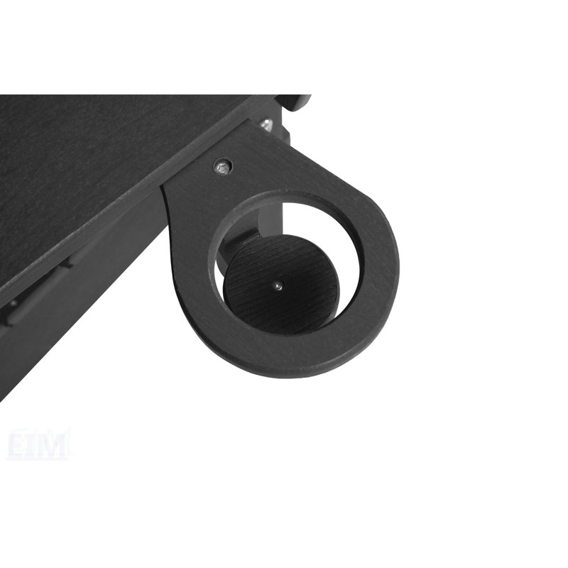 HDPE Folding Adirondack Chair With Dual Cup Holders - Durable, Weather-Resistant, And Comfortable Outdoor Seating Solution