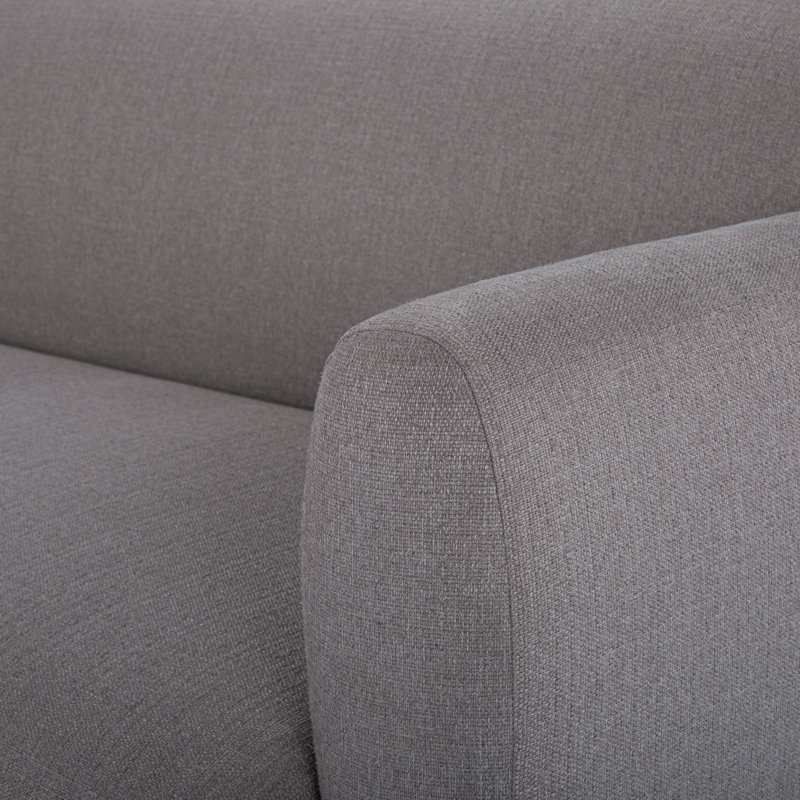 Tulum Sofa, Metro Gray Linen Blend, 68" W