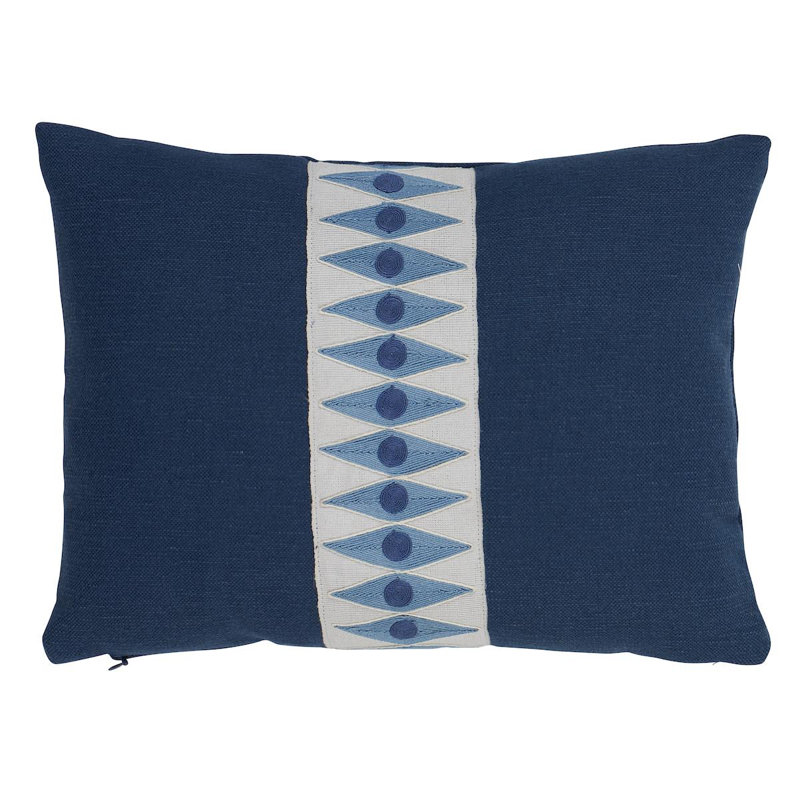 Schumacher x Mary McDonald Backgammon Tape Pillow