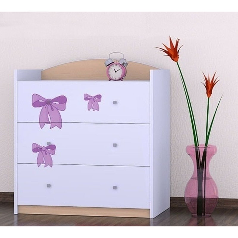 3 Drawer Chest, Beige