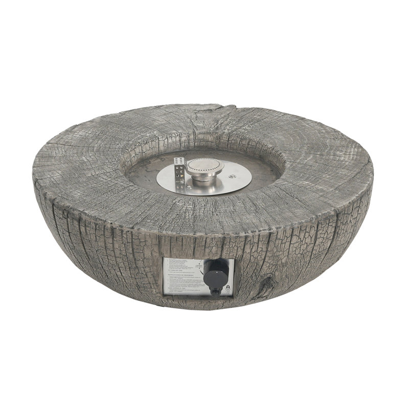 Patio MGO Propane Fire Pit With 30,000 BTU Output For Warm Outdoor Gatherings And Ambiance
