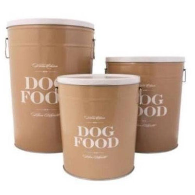 Tonal Pet Food Canister- Set of 3