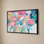 «Summer Pink Floral» par Farida Zaman - Impression sur toile-1888624838-1888624840