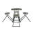 Holguin 5-Piece Pub Table Set