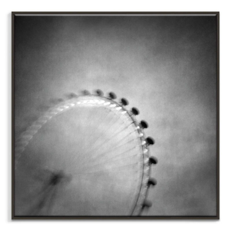 Print on Canvas, Black, 76cm H x 76cm W