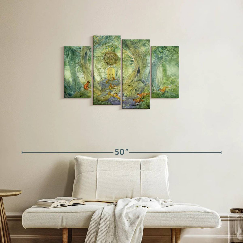Kelan Green Gate, 22" H x 36" W