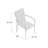 Alyisa Outdoor Stacking Dining Armchair