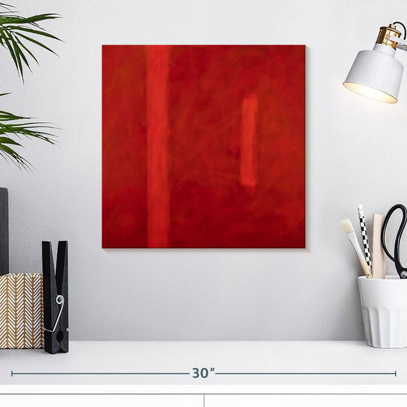 Passionate Response, 16" H x 16" W