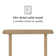 Amaro Solid Wood Console Table