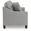 Canapé, causeuse, fauteuil et repose-pieds Adlai