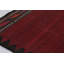 Vintage Afghan Solid Kilim In Red With Geometric Tribal Patterns - Rug & Kilim