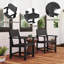 Ensemble de 4 chaises d'extérieur pour 4 personnes (ensemble de 4)-798392573-798392575