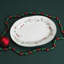 Plateau de service ovale 14 po Pfaltzgraff Winterberry