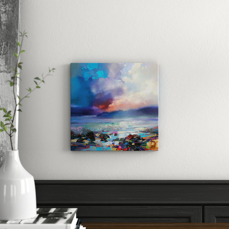 Lacuna by Scott Naismith - No Frame Painting, Yellow, 40cm H x 40cm W x 1.3cm D