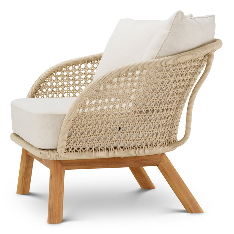 Trinity Outdoor Teak Lounge Chair