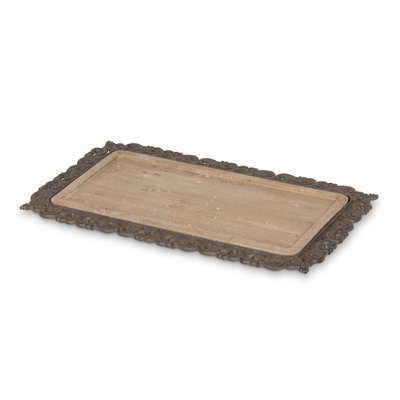 Acanthus Marble Serving Tray