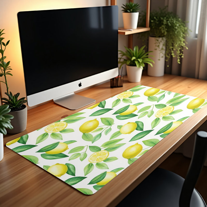 Polyester Desk Pad, 23.6x13.8