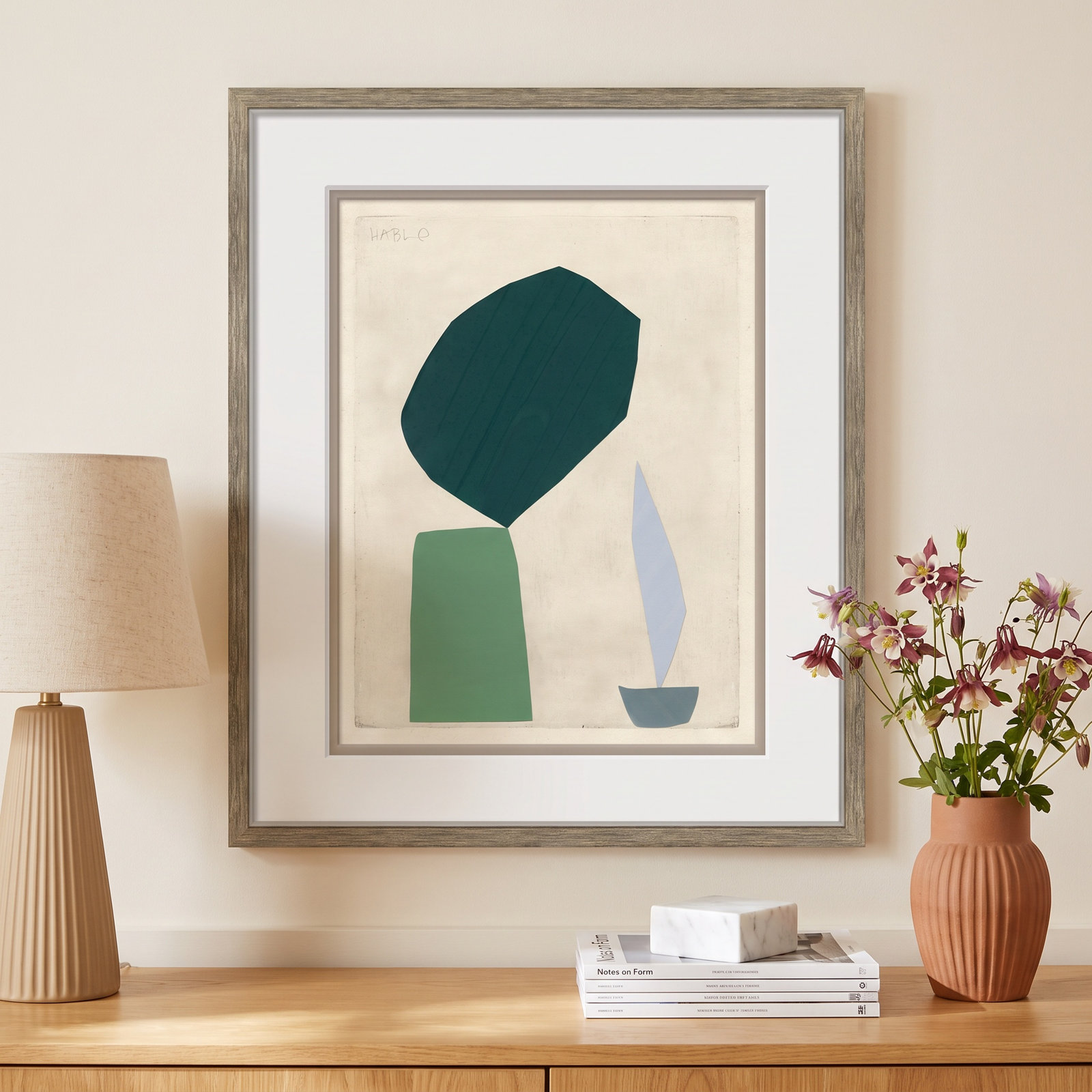 Susan Hable "Shaded" Print