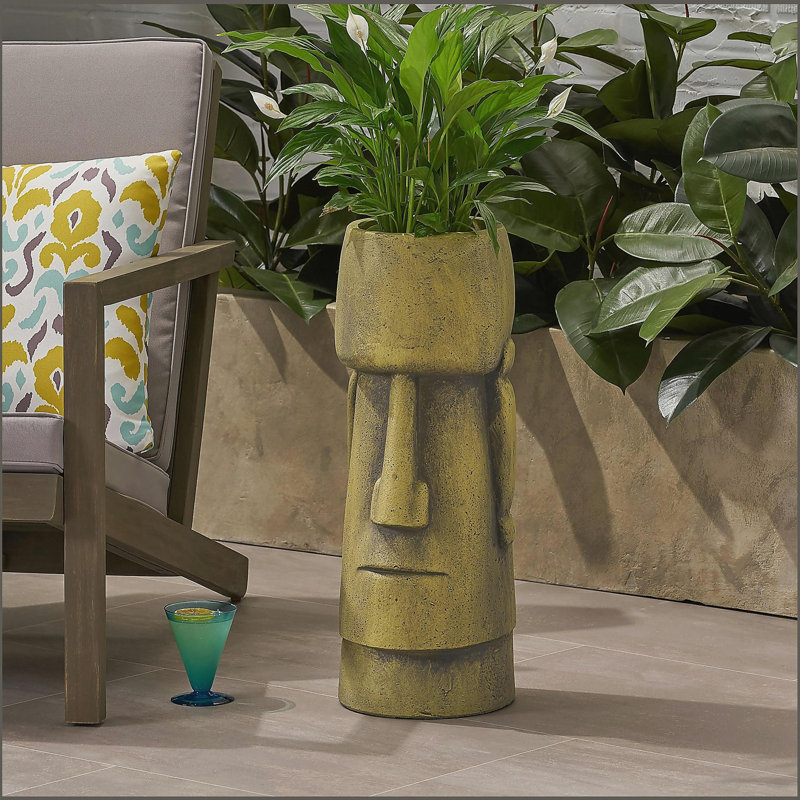 Jardinière d'extérieur, Vert antique