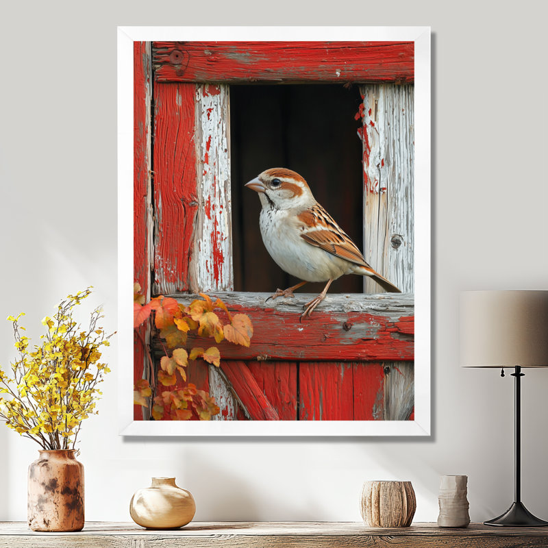 Galbraith - Animals Wall Art Prints, H 32 po x l 16 po, Reproduction encadrée sans passe-partout, Blanc