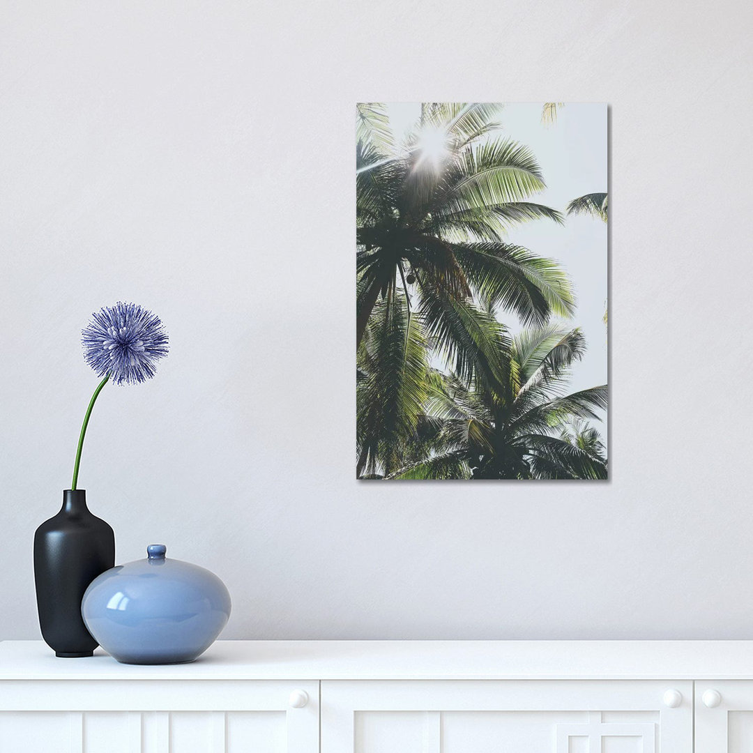 Palm Trees In The Philippines by Luke Anthony Gramme - Wrapped Canvas Print