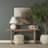 Glascock Upholstered Pouf