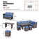 Atvars Wicker 9 - Person Outdoor Seating Group with Cushions