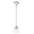 Anfrenee 1 - Light Brushed Nickel Single Pendant