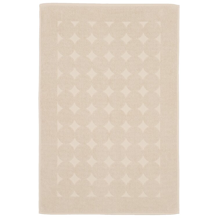 Cascata 100% Cotton Polka Dots Bath Rug (Set of 2) Wade Logan Color: White