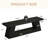 63" Wooden Entryway Bench With Storage Shelf-294947212