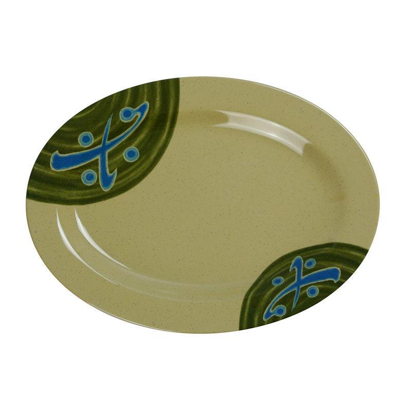 Assiette à salade japonaise en mélamine