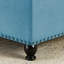 Carré bleu avec capitonnage robuste-2034719731