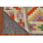 Tapis oriental kilim réversible en laine 4 x 5