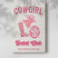 Club social Cowgirl - Cavas enveloppés de galerie-1698870004