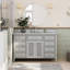 Ensemble de meuble-lavabo simple 55 po Bergerac-1290887977
