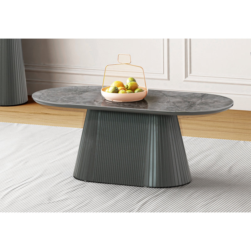 Decie Pedestal Coffee Table