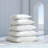 100% Feather Pillow Insert with 100% Cotton Cover, Firm Support & Breathable, Set of 2-137658031