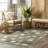 Taja SpinClean Transitional Geometric Machine Washable Area Rug-816183330